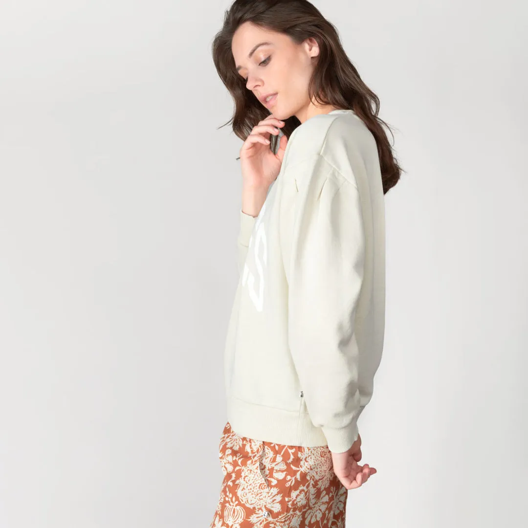 Beige Gypsoph Printed Sweatshirt