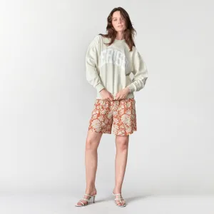 Beige Gypsoph Printed Sweatshirt