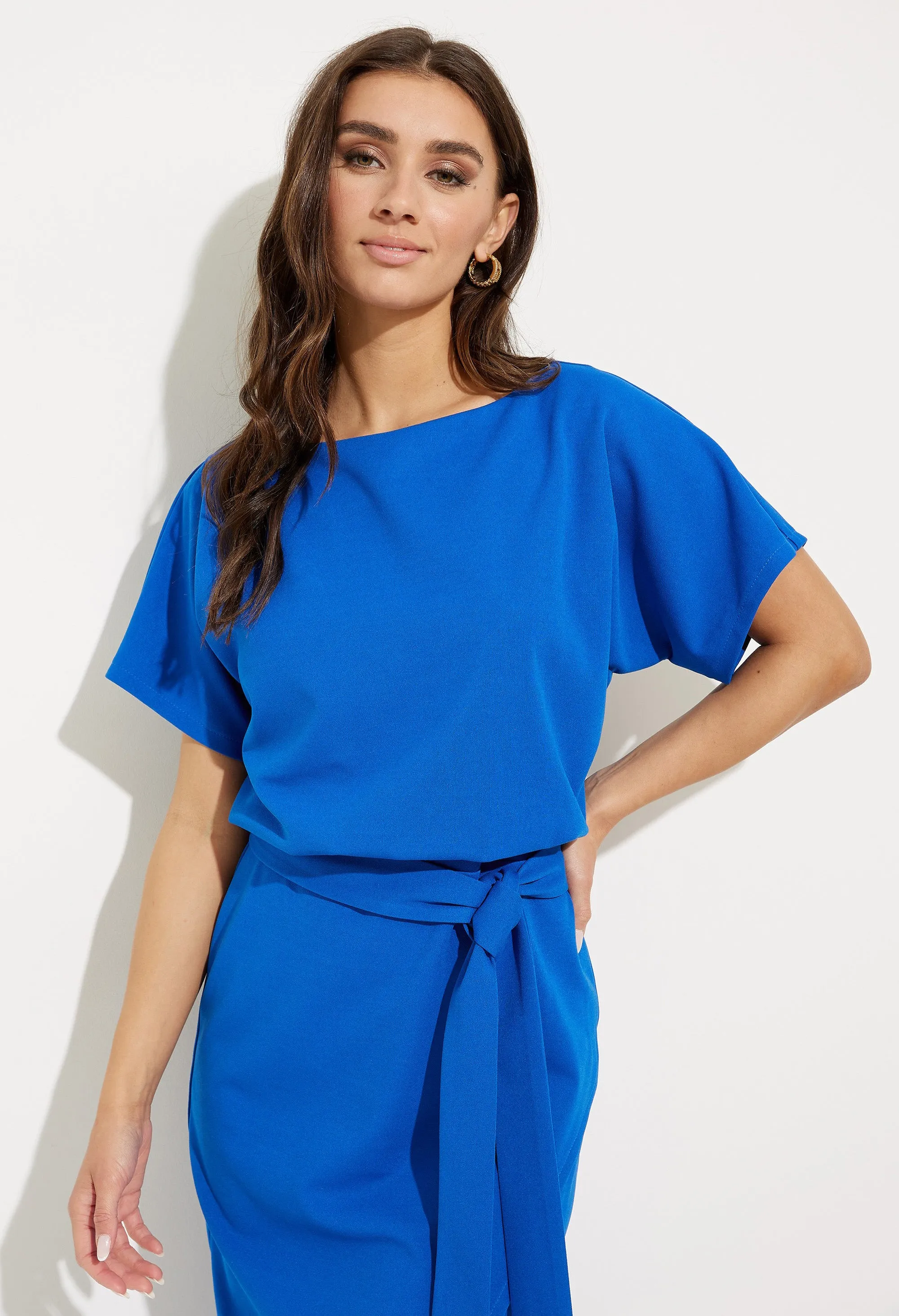 Belted Wrap Dress