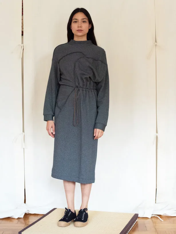 Bo dress, anthracite melange