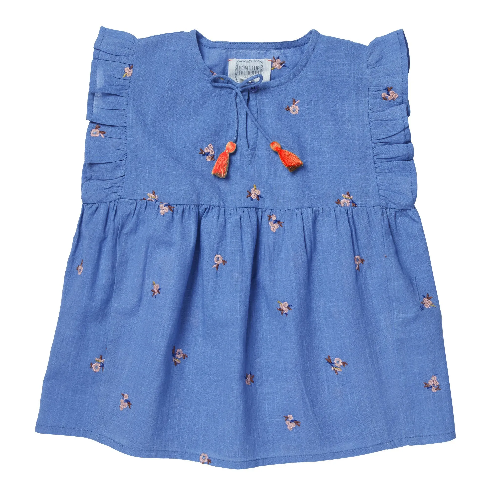 Bonheur du Jour Paris Madras Dress Blue