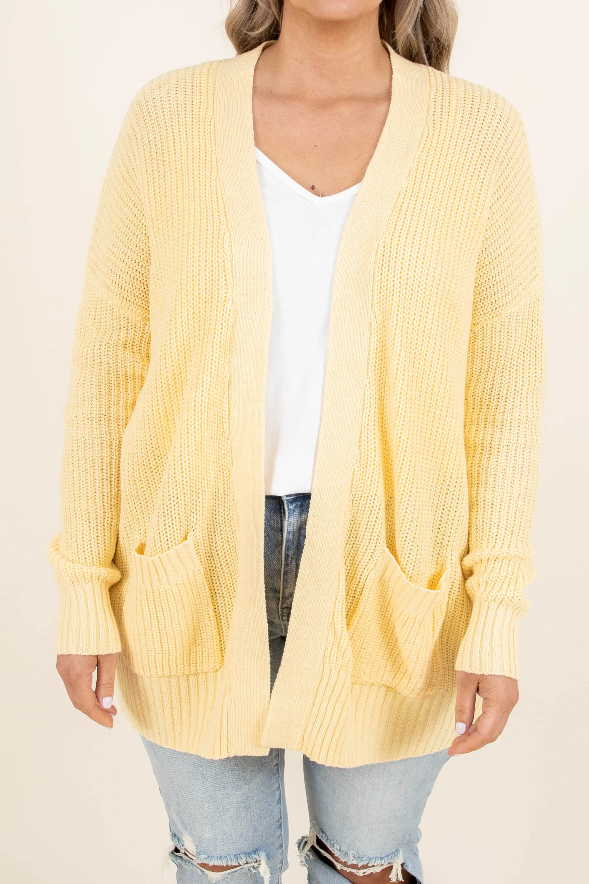 Brighter Than The Moon Cardigan, Golden Straw