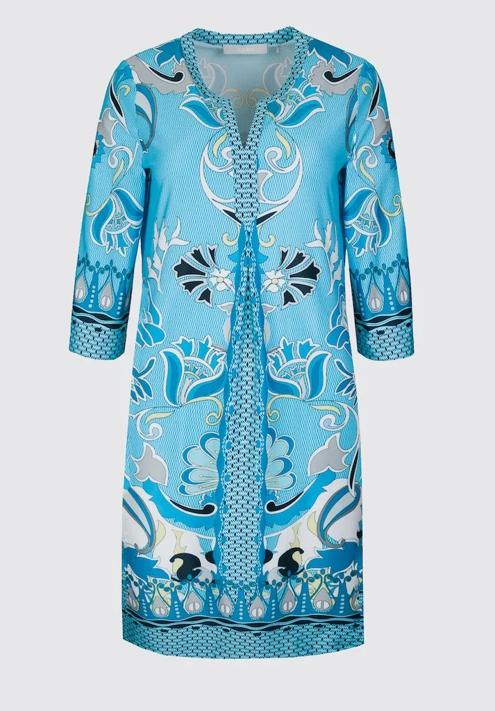 Danilo 3/4 Sleeve Patterned Dress