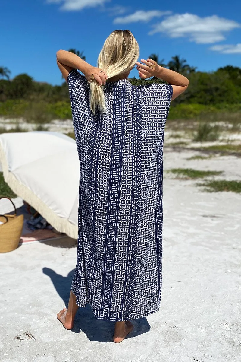 Emerson Fry Caftan Ink Organic Long