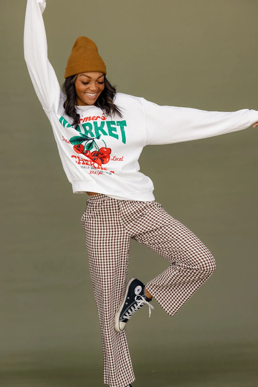 Farmer’s Market Cherries Sweatshirt