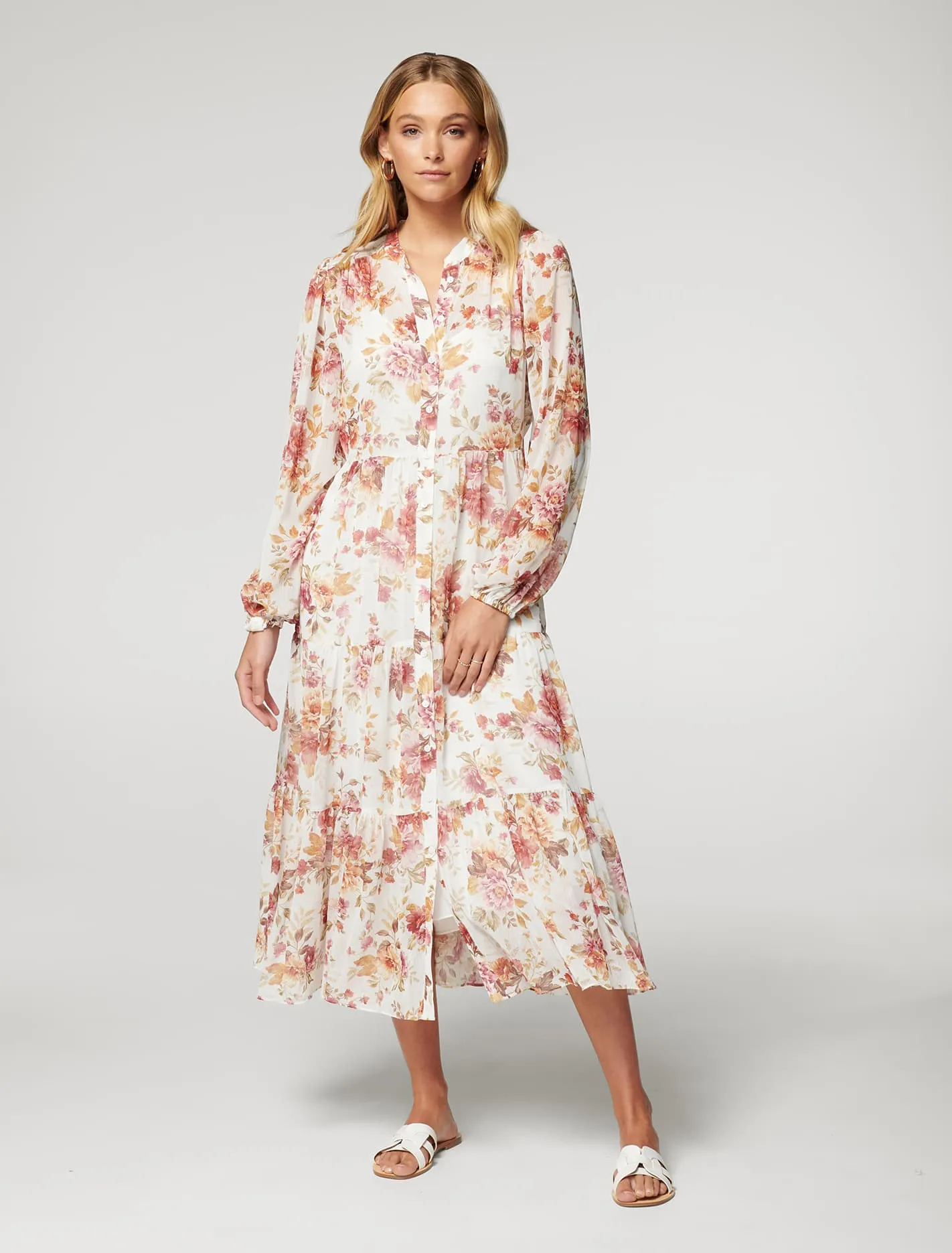 Helen Shirt Midi Dress