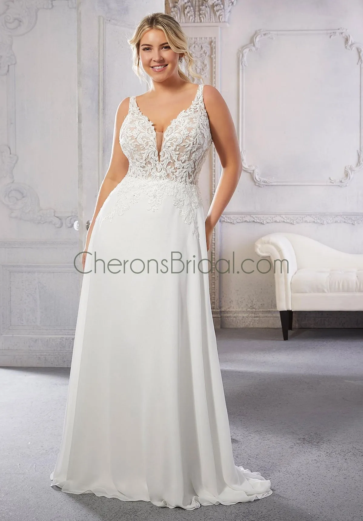 Julietta - 3331 - Caitlin - Cheron's Bridal, Wedding Gown