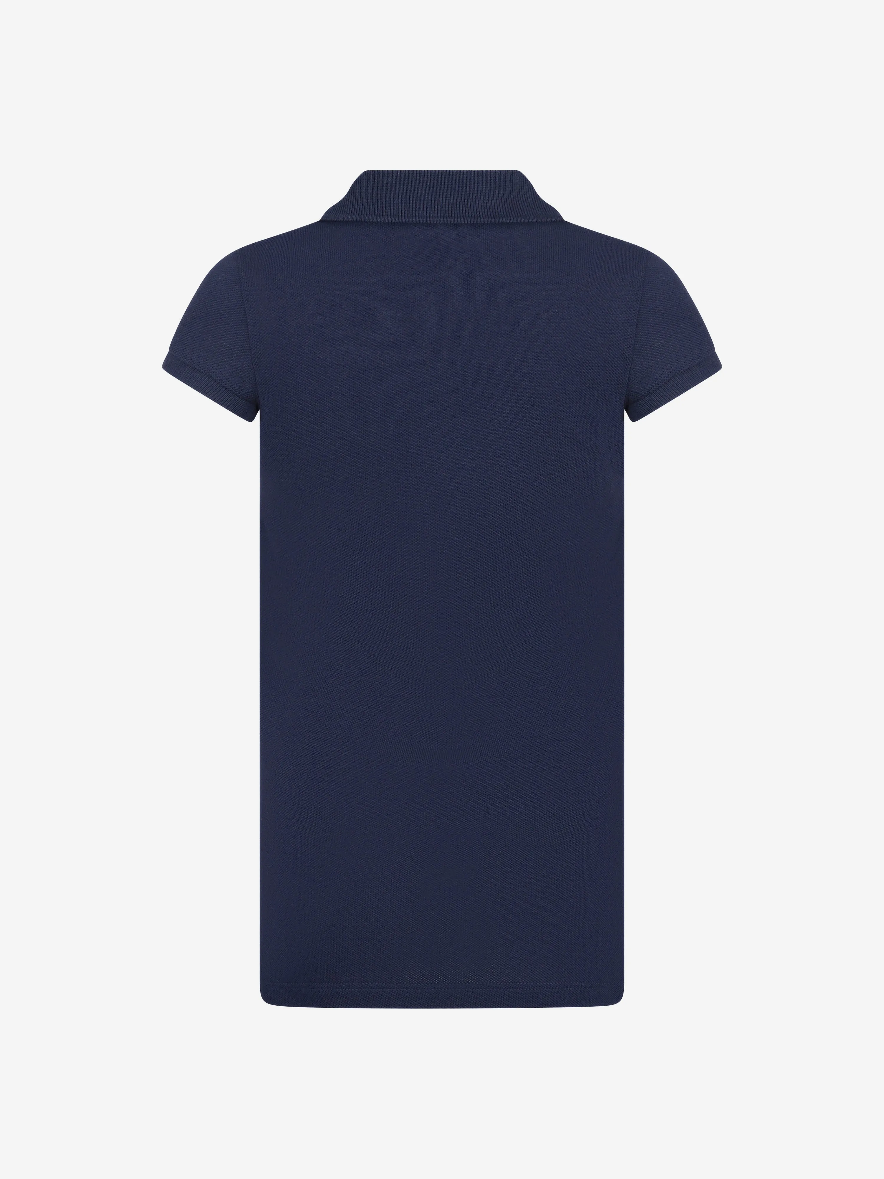 Lacoste Girls Pocket Polo Dress in Navy