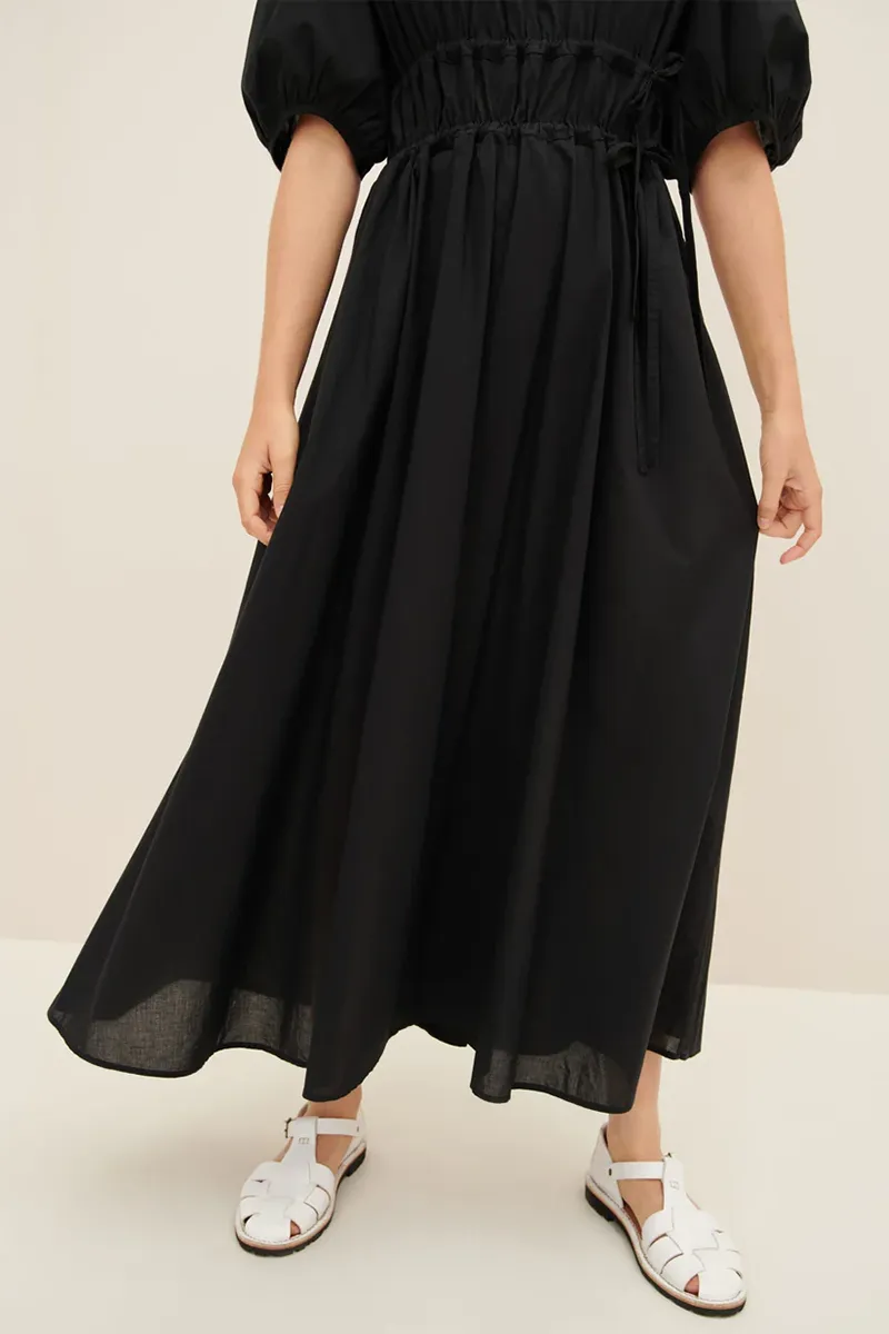 Long Celeste Dress - Black