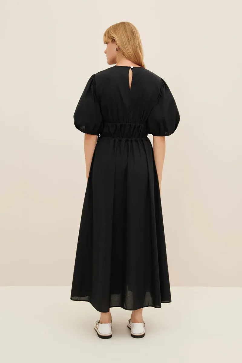 Long Celeste Dress - Black