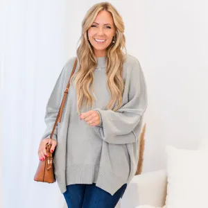 Magically Me Sweater, Heather Grey