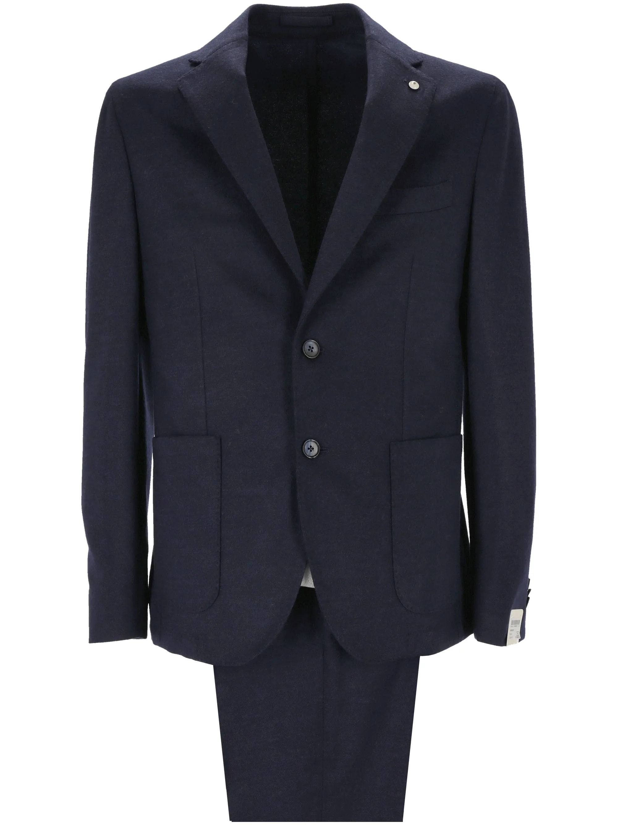 Navy Blue Elegant Man Suit