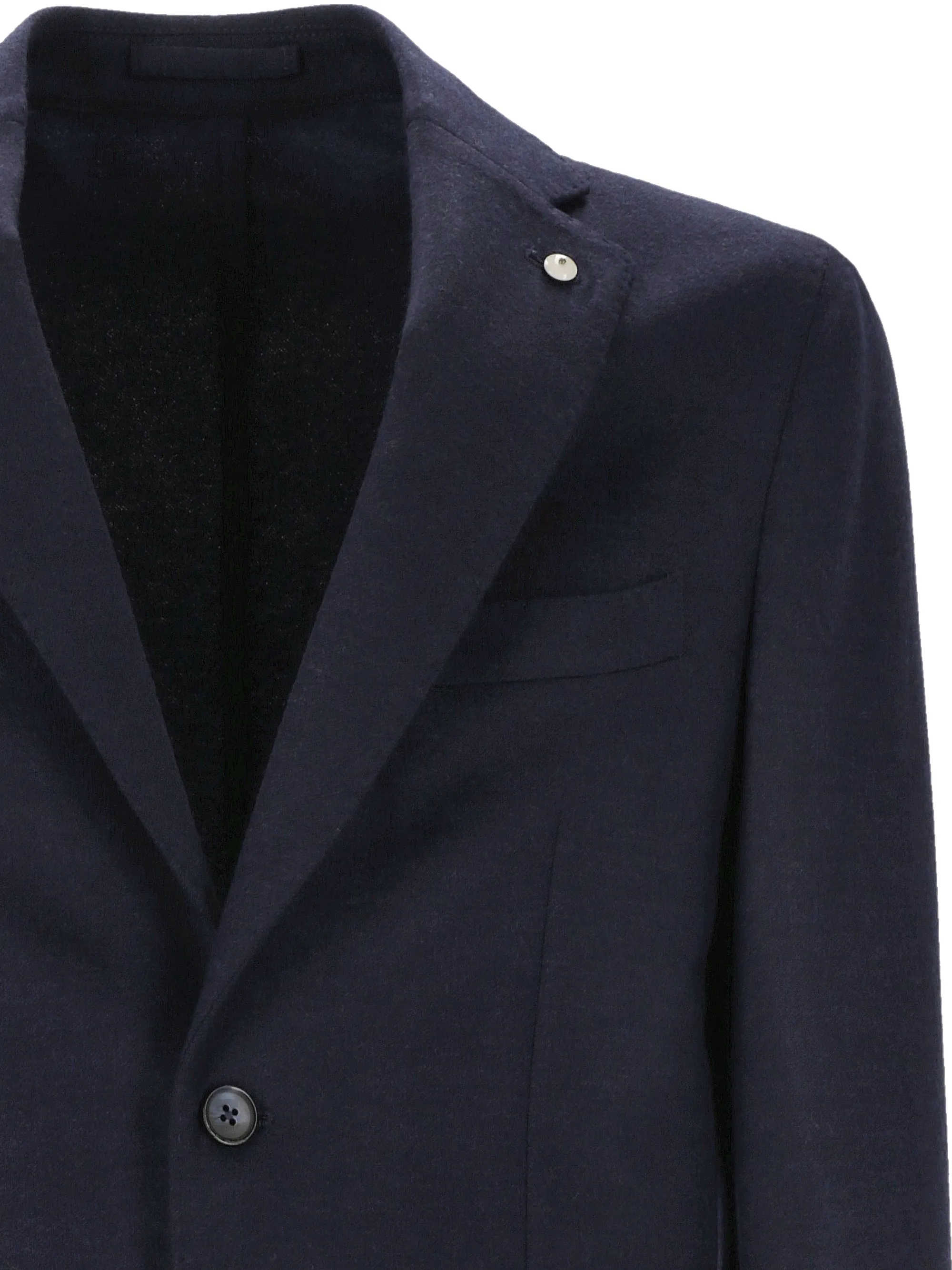 Navy Blue Elegant Man Suit