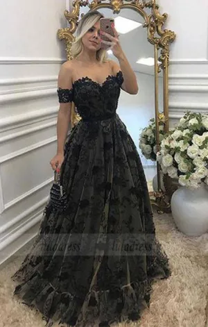 Off The Shoulder Evening Gown,Formal Gowns For Teens