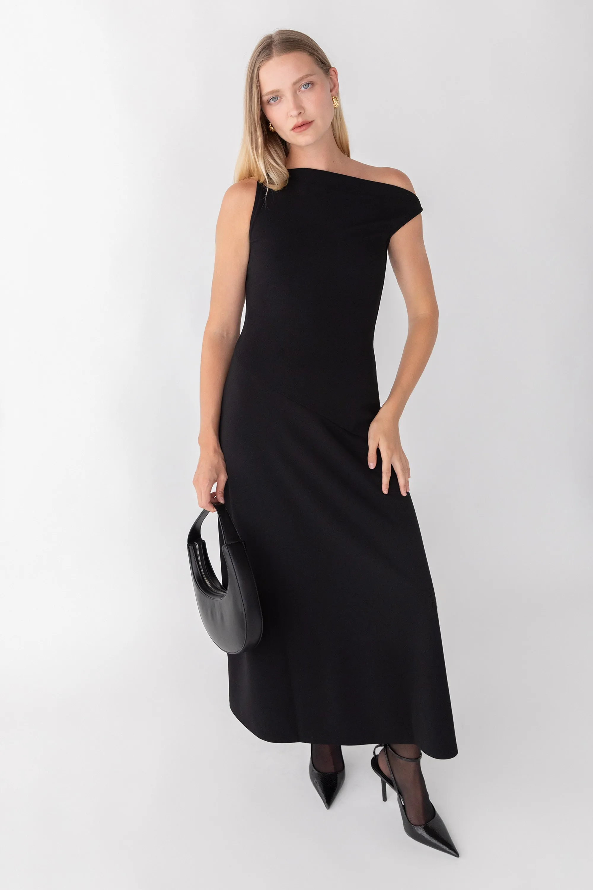 OFF THE SHOULDER MAXI DRESS