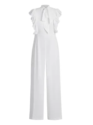 Sleeveless Bow Jumpsuit