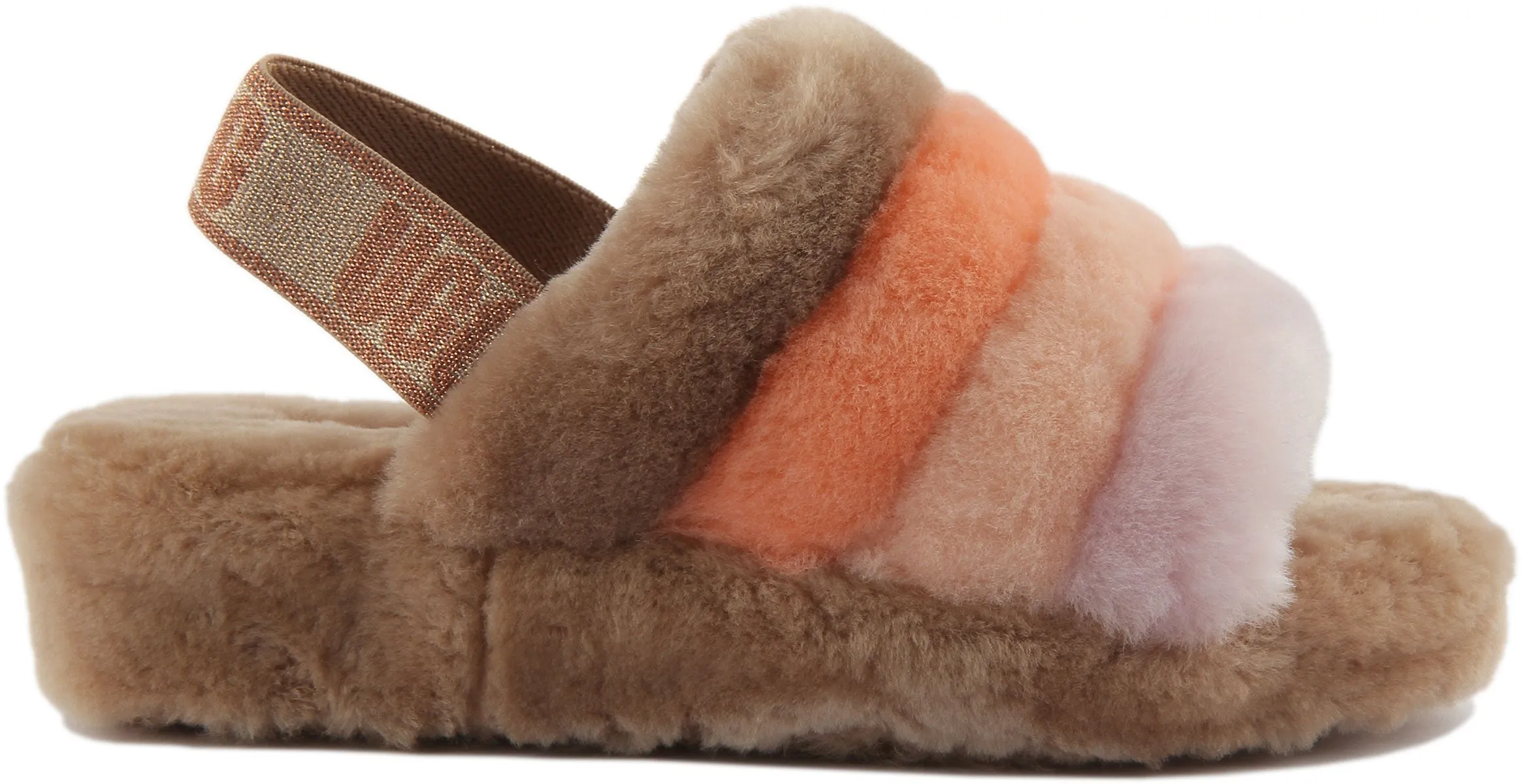 Ugg Australia Fluff Yeah Slide In Sand For Women